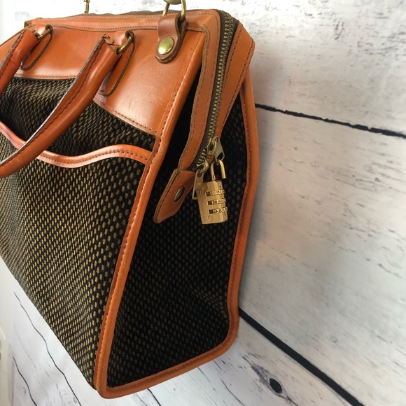 Vintage Leather | Custom Made Office | Travel Tote - Picture 4 of 8